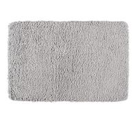 Tappeto da bagno Wenko Belize in microfibra grigio chiaro 60x90 cm Grigio