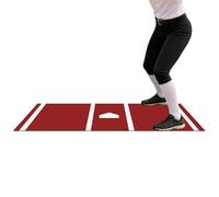 Tappeto da Baseball per Battuta - Pratica Antiscivolo per Softball | Tappeti da Colpire 135x30x0.4 cm | per Allenamenti di Swing nel Golf, Pitching, Uso Interno/Esterno, Palestra Domestica e