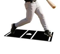 Tappeto da Battuta per Baseball - Tappeto Anti Scivolo per Softball da Training su Sintetica | 135x30x0,5 cm Baseball - per Esercitazioni Swing Golf, Allenamento Lanci