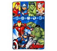 Tappeto da camera per bambini Avengers Marvel tappeto in microfibra antiscivolo 80 x 120 cm