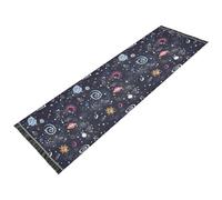 Tappeto da corridoio con stelle e sole, luna, lavabile in lavatrice, antiscivolo, per cucina, lavandino, atrio, decorazione per la casa