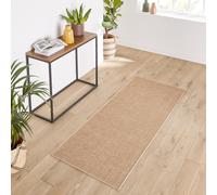 Tappeto da corridoio effetto iuta per interni ed esterni Essen Beige 80 x 200 cm