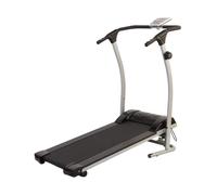 O'Fitness, tappetino da corsa magnetico pieghevole per casa, appartamento, contatore schermo 5 in 1