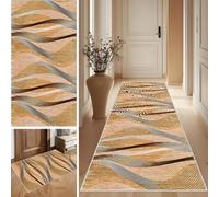 Tappeto da cucina antiscivolo, lavabile, assorbente, moderno, lungo corridoio, ingresso e sala da pranzo, 60 x 260 cm, perfetto per la decorazione della casa