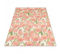Tappeto da Cucina Assorbente Floreale, Fiore-Dolce, 40 * 60cm | Resistente alle , Tappeto Qurato Cucina, Nella lavanderia, Per cerca praticità