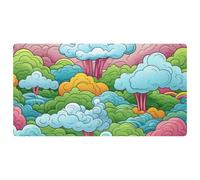 Tappeto da cucina imbottito Cartoon Cloud-1732, resistente alle macchie, facile da pulire per casa, lavello e ufficio, 40 x 75 cm