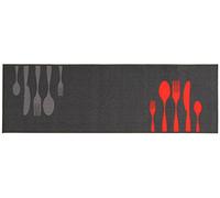 Tappeto da cucina Passatoia Dinner Collection 57x200 cm M825 GRIGIO