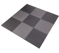 Tappeto da fitness set tatami 9 pezzi a incastro per pavimenti