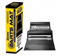 Harrows Pro Rubber Darts Mat Nero 300 x 65 cm
