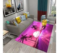 Tappeto Da Gaming Cyberpunk Neon 3D Fluorescente Circuito Stampato Illusione Colorata Tappeto Antiscivolo Per Ragazzi Adolescenti Gamer Camera Soggiorno Sala Giochi Casa (Colore 2,160x200cm)