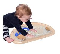 Tappeto da gioco con acqua per il della barriguita, tappetino gonfiabile per il della barriguita, giocattolo sensoriale per lo sviluppo e l'apprendimento divertente per la culla della casa