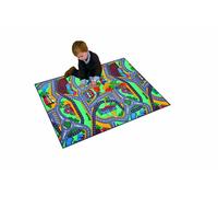 Tappeto da gioco con mappa delle strade 95 x 200 cm