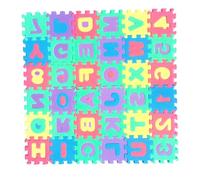 Tappeto Da Gioco In Schiuma | Tappetini Sicuri E Divertenti Per Bambini, Piastrelle In Schiuma Con Alfabeto E Numeri Aprono Le Menti Dei Bambini Per L'educazione Familiare, Regalo In Età Prescolare