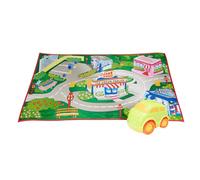 Tappeto da gioco per auto 100 x 70 cm + 1 auto