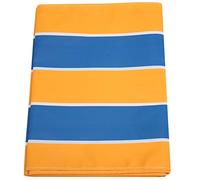 Tappeto da gioco per il lavoro di squadra in tessuto Oxford, tappeto ludico per attività di gruppo per bambini e adulti, tappeto impermeabile e arrotolabile per percorsi a ostacoli (Blu giallo 6m)