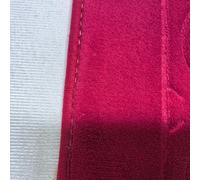 Tappeto Da Preghiera Musulmano 80x120cm, Modello Grande Imbottito Per Bambini, Uomini E Donne, Tappeto Morbido Con Nappe, Portatile, Per La Salat Quotidiana(Rosso)