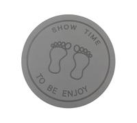 Tappeto da salto con corda per esterni | 60 cm attrezzature per il fitness per interni silenziosi e antiscivolo, tappetino per fitness ed esercizio fisico, per palestra di casa pilates allungamento