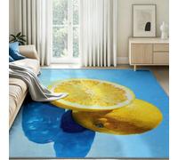 Tappeto da soggiorno surrealistico, 160 x 230 cm, per camera da letto | Tappeto antiscivolo, lavabile, adatto per la cameretta dei bambini, l'ingresso e il bagno
