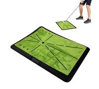 Tappeto da Swing Golf | Ausili da Allenamento Portatili e Antiscivolo,Trainer del Percorso dello Swing e Aiuti per la Pratica Golf,per Interni ed Esterni, Driving Range, Allenamento su Campo e Fairway