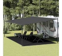 Tappeto da Tenda 400x600 cm Nero