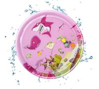 Tappeto d'Acqua per Bambini Tappeto Acquatico in PVC Gonfiabile Portatile | Giocattoli Acquatici per Bambini per Mare Spiaggia Aperto Campeggio Viaggio Pavimento Gattonare Bagno