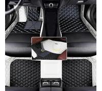 Tappeto Decorativo Per Fiat Per Palio 2004-2006 Tappetino Auto In Pelle Artificiale Proteggi Il Tappeto Accessorio Interno Del Tuo Veicolo Tappetini Auto(Black With White2)