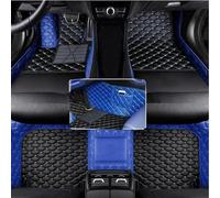 Tappeto Decorativo Per Fiat Per Palio 2004-2006 Tappetino Auto In Pelle Artificiale Proteggi Il Tappeto Accessorio Interno Del Tuo Veicolo Tappetini Auto(Black With Blue)
