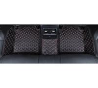 Tappeto Decorativo Per Jeep Per Renegade 2016 2017 2018 2019 Tappetini Per Auto In Pelle Uomo Donna Copertura Completa Per Tappeti Cuscinetti Piedi(Back Black Red)
