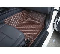 Tappeto Decorativo Per Jeep Per Renegade 2016 2017 2018 2019 Tappetini Per Auto In Pelle Uomo Donna Copertura Completa Per Tappeti Cuscinetti Piedi(Right Coffee)