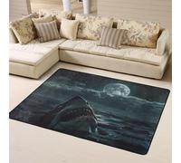 Tappeto decorativo per soggiorno, morbido, lavabile, per camera da letto, soggiorno, 160 x 122 cm
