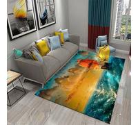 Tappeto Di Flanella Stampato In 3D Paesaggio Tappeti Super Morbido Tappeto Del Soggiorno Camera Tappeto Per Tappeto, Decorazione Tappeto Antiscivolo 180 X 280 Cm - Pulizia Facil /7962350025883