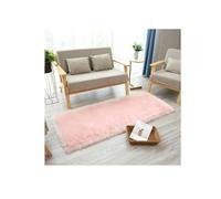 Tappeto di Peluche Tappeto for capelli lunghi in pelliccia artificiale, for soggiorno, soffice, for camera da letto, comodino, soffice, caldo, cuscino, decorazione for finestra a bovindo, tappetino da