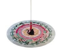 Tappeto divinatorio per pendolo - Accessorio esoterico, formato compatto, tappeto astrologico per guida metafisica e pratiche spirituali, ideale per letture intuitive, rituali e