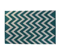 Tappeto DKD Home Decor 160 x 230 x 2 cm Poliestere Zig zag Bicolore