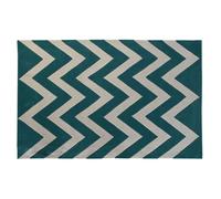 Tappeto DKD Home Decor Poliestere Zig zag Bicolore 120 x 180 x 2 cm