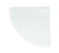 Tappeto doccia antiscivolo semicircolare trasparente 60x60 Cm