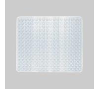 Tappeto doccia rettangolare 80x60 cm - trasparente