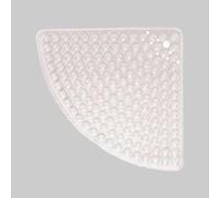 TAPPETO DOCCIA SEMICIRCOLARE 60x60 cm Trasparente Accessori Mobili Bagno