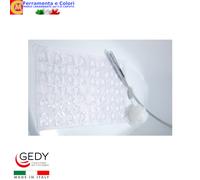 Tappeto Doccia Vasca Vinile CUORE Antiscivolo Trasparente GEDY Tappetino Bagno