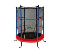 Tappeto Elastico con protezione 140 CM CON RETE Jumping GARLANDO -nuovo-Italia