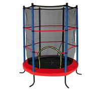 Tappeto Elastico con protezione 140 CM CON RETE Jumping GARLANDO -nuovo-Italia