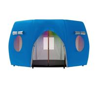 Tappeto elastico - Copertura di protezione antivento per tenda da sole, resistente ai raggi UV, copertura per salto all'aperto, protezione dalle intemperie, per campeggio, giardino, terrazza
