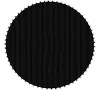 Tappeto elastico da 4,3 m con 80 fibbie, panni di ricambio per trampolino resistente (colore: nero) per la massima sicurezza e prestazioni