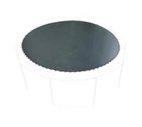 Tappeto elastico di ricambio per telai da 1,8 - 4,3 m, con strumento a molla e anelli a V resistenti, perfetto per divertimento e sicurezza in giardino