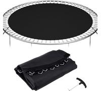 Tappeto elastico di ricambio per trampolino da 1,2 m, 20 cm, 30 cm, 30 cm, 4 cm, 4 m, resistente, con 72 fibbie, copertura a molla resistente per una maggiore sicurezza e prestazioni
