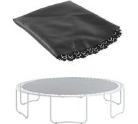 Tappeto elastico di ricambio per trampolino, superficie di salto elastica per telai rotondi da 1,2 m, 8 m, 10, 12, 13, 14, 15, 4,6 m, include 80 fibbie, accessori per trampolino resistente, facile da