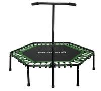 Tappeto elastico fitness con maniglie da 127 cm