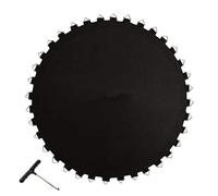 Tappeto elastico rotondo con 60 anelli a V per telai, molle da 14 cm, alta elasticità, resistente ai raggi UV e all'acqua, perfetto per divertimento e sicurezza all'aperto