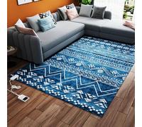 Tappeto elettrico, Tappetino riscaldato, Tappetino riscaldante elettrico, Scaldapiedi riscaldati per la casa, Stufa elettrica portatile per tappeti(A,55x90cm)