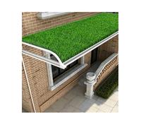 Tappeto erboso artificiale 2 cm per tettoie, tetti e climatizzatori | Strato fitto che aiuta a ridurre il rumore delle gocce e il calore del tetto(2x10m/20 ㎡)